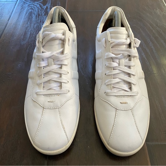Hugo Boss Mens white sneakers size 43/ 10 - Picture 1 of 9